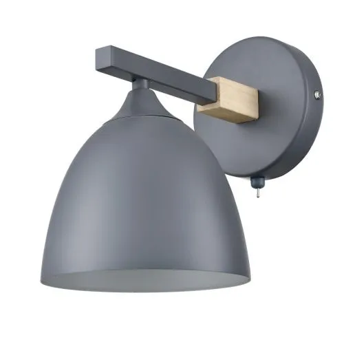 Бра LUMION  8096/1W COLANGE металл/серый 