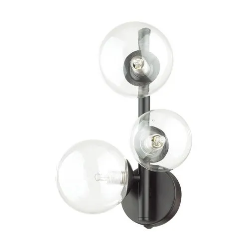 Бра (настенный светильник) ODEON LIGHT 4818/3W TOVI  стекло/прозрачный 