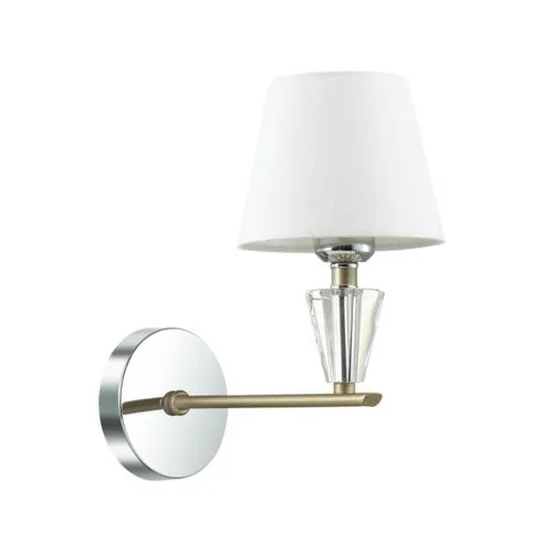 Бра LUMION  3733/1W LORAINE текстиль/белый 
